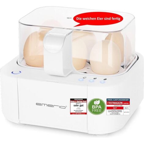EMERIO EIERKOCHER 6 EIER LICHT-/DEUTSCHE SPRACHANZEIGE EB-115560.12