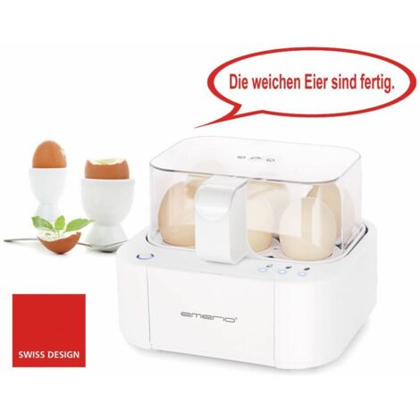 EMERIO EIERKOCHER 6 EIER LICHT-/DEUTSCHE SPRACHANZEIGE EB-115560.12