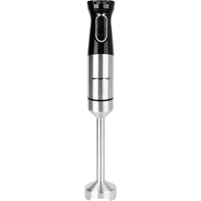Emerio - HB-132381 Mixeur plongeant 1000 w sans bpa, réglage de la vitesse en continu noir, acier inoxydable