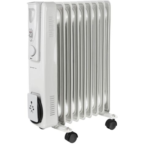 emerio Ölradiator 9 Rippen 2000 W Elektrische Heizung Heizkörper Elektroheizung
