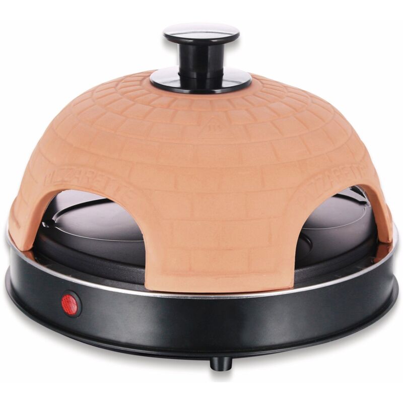 Emerio - Po-115985 Pizza Und Ofen Hersteller De 4 Pizza(S) 900 W Schwarz, Orange 7333282001285