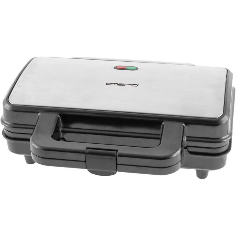 Emerio - ST-125833 Machine à croque-monsieur acier inoxydable, noir