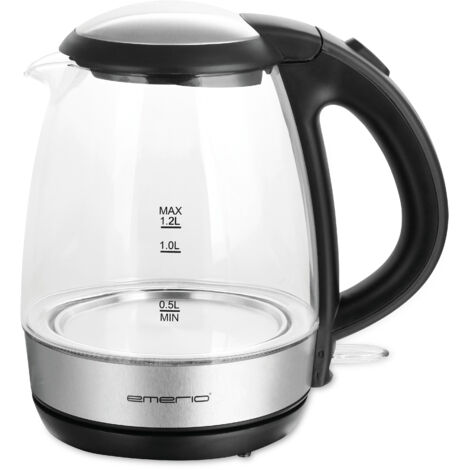 EMERIO Wasserkocher WK-125145, 1,2 L, 2200 W