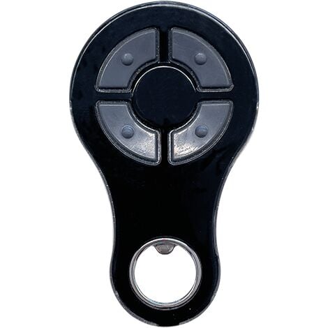 Émetteur 4 canaux 900SUB44R, couleur noire, code tournant XR 433 MHz, étanche