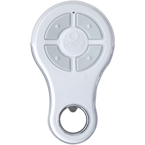 Émetteur 4 canaux 900SUB44WR, couleur blanche, code tournant XR 433 MHz, étanche