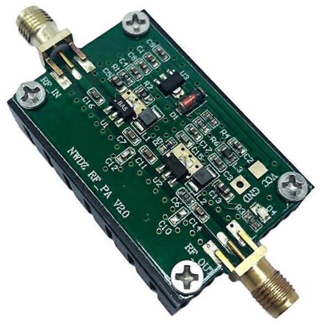 Émetteur amplificateur de puissance RF à large bande pour radio portable à ondes courtes avec télécommande