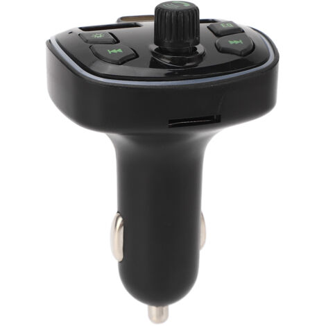Émetteur Bluetooth, 2 ports USB, appels mains libres 4,8 A, lecteur MP3 à charge rapide, récepteur radio pour voiture