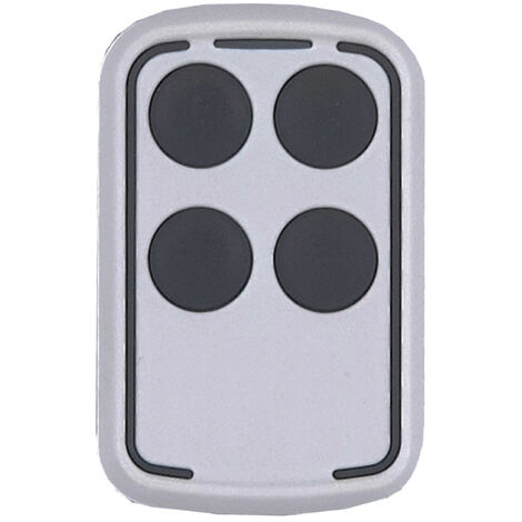 Émetteur de radiocommande multifréquence 4 canaux 286 à 433 868 MHz – Clonage télécommandes à code fixe et tournant – Dimensions 50x40x9 mm