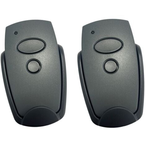 FLYME Ouverture de la Porte de Garage Émetteur Manuel Compatible avec 868Mhz Marantec Digital 302, 384, 304, 313, 321, 323, 131 868 Télécommande 2 pièce