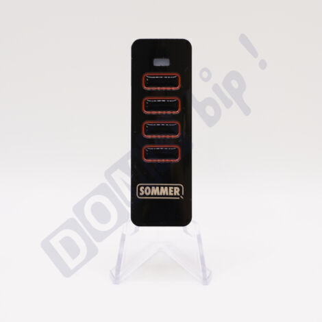 Émetteur de télécommande Sommer 4018 à 4 canaux 868 MHz pour portes de garage et portails