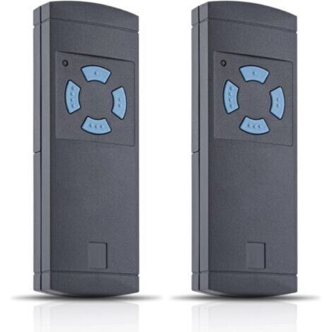 Émetteur duplicateur 868 MHz compatible avec Hormann HS4, HSM2, HS1, HS2, HSE2, HSZ1, HSZ2, HSP4, HSP4-C, HSD2-A et HSD2-C (1 pièce, lot de 2).