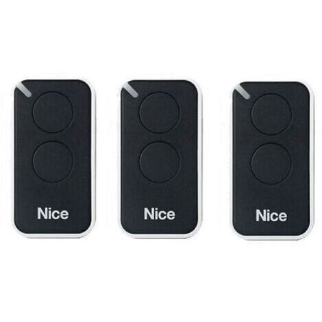 Émetteur Era Inti 2 canaux avec pack d'accessoires NICE 3