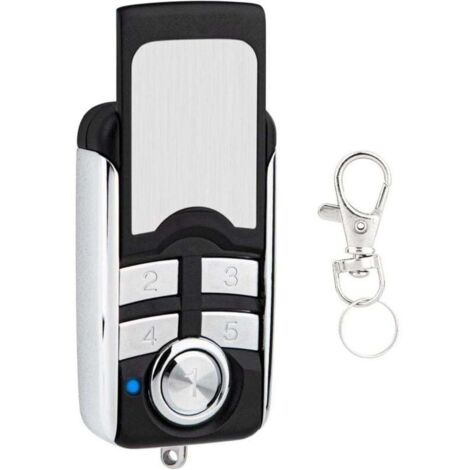 Émetteur Hörmann Bisecur BS 868 MHz avec capot métallique et 5 boutons pour porte de garage