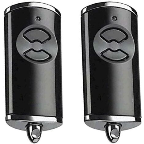 Émetteur manuel de porte de garage compatible 868.3 BS MHz Ouvre-porte de garage Compatible avec HSE-4-868-BS, HSE2-868-BS, HS4-868-BS, HS1-868-BS, HSS4-868-BS, HSP4-868-BS Télécommande (BS2 1 2