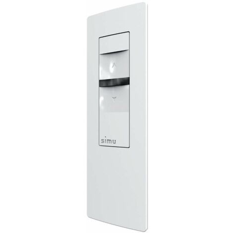 Émetteur mobile 1 canal – Télécommande pour stores et volets – Alimentation pile 3V CR2430 – Portée 150m en champ libre – Simu