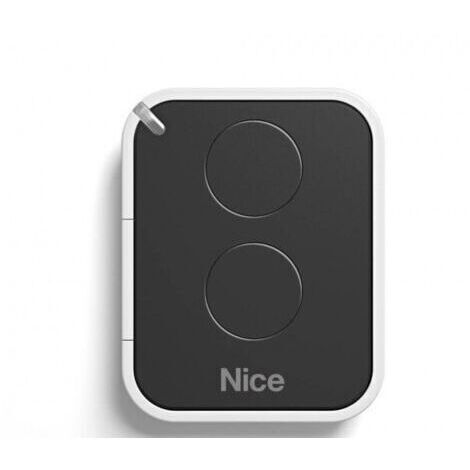 Émetteur Nice On2ce à 2 canaux, 433,92 MHz, codage séquentiel, multi-insertion