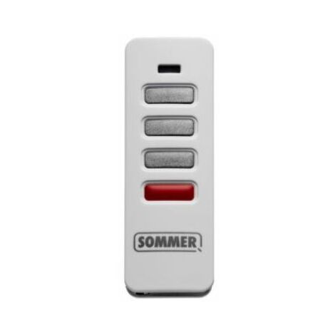 Émetteur portatif 3 cannaux, Pearl Status, + bouton de vérification, 868MHz. - SOMMER -