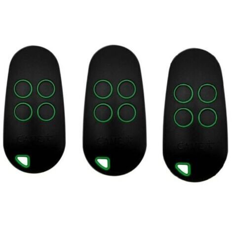 Émetteur portatif à code fixe 4 canaux TOPD4FRN 806TS-0330, double fréquence 433,92 MHz et 868,35 MHz