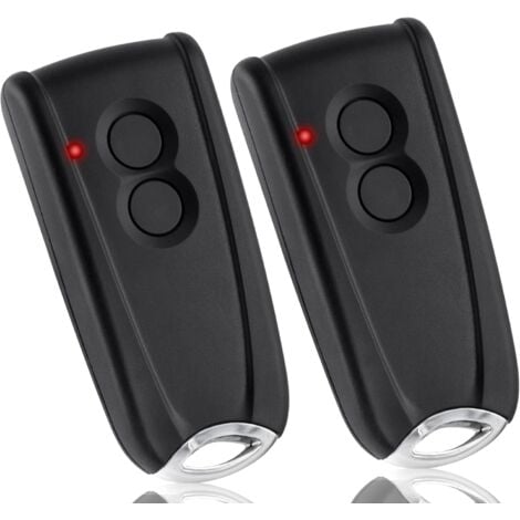 Émetteur Porte de Garage pour ECOSTAR RSC2 433,92MHz Compatible avec Ecostar RSC2-433, RSE2-433, RSZ1-433 Télécommande Portail, 2 Pack