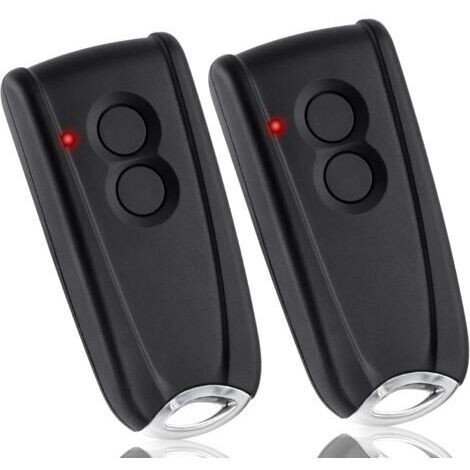 LEHONG Émetteur Porte de Garage pour ECOSTAR RSC2 433,92MHz Compatible avec Ecostar RSC2-433, RSE2-433, RSZ1-433 Télécommande Portail, 2 Pack