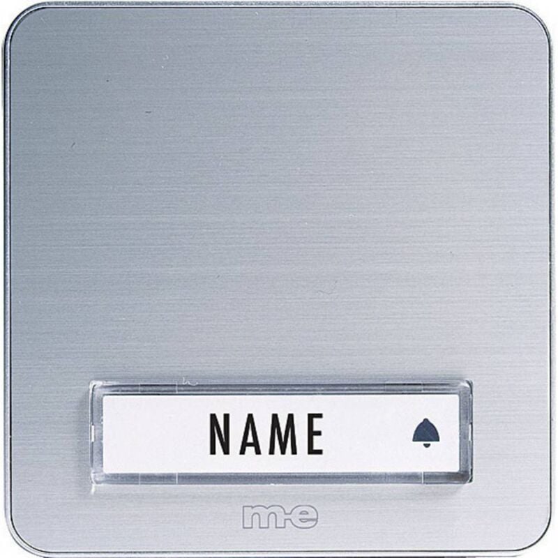 M-e Modern-electronics - Emetteur pour Sonnette sans fil 41080 200 m argent