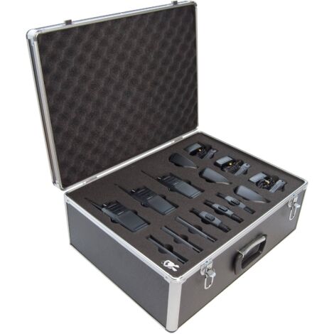 Émetteur-récepteur PMR Kenwood Pro Talk TK-3701D TK3701DKOFFSYS6 – Portée 9 km – 16 canaux analogiques et 32 numériques – Protection IP54/55