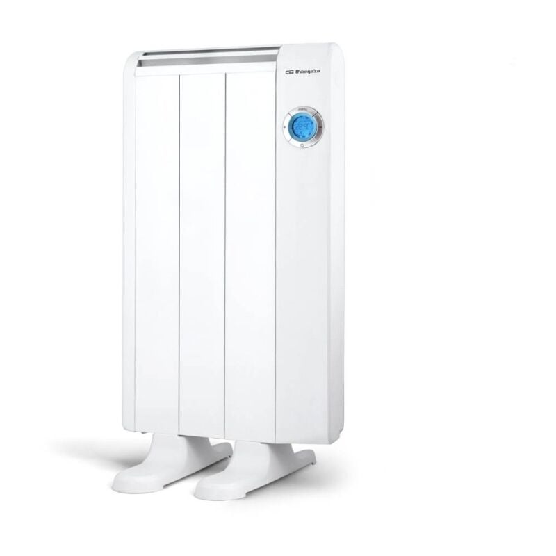 Radiateur Electrique Basse Consommation 3 éléments 500W Orbegozo, mural ou au sol, télécommande, minuterie
