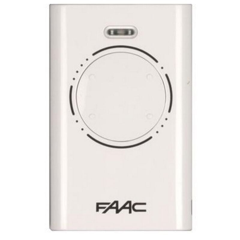 XT4 868 MHz Blanche (réf. 787010) - Télécommande 4 Boutons pour portails et porte de garage - Fréquence 868,35 MHz - Télécommande Sécurisée à Code