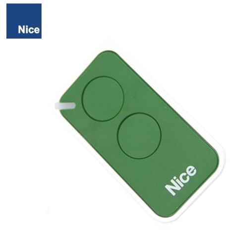 Émetteurs pour portes 2Ch 433Mhz Nice Era Inti Vert