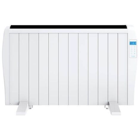 Emettitore termico da 12 elementi da 1800 W con display LCD e telecomando.