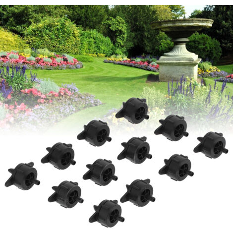 Émettur de Drip 4L Compensant Pression Détachable Kit 100 Pièces pour Tuyau 4/7 - Accessoire Jardin Irrigation Plante