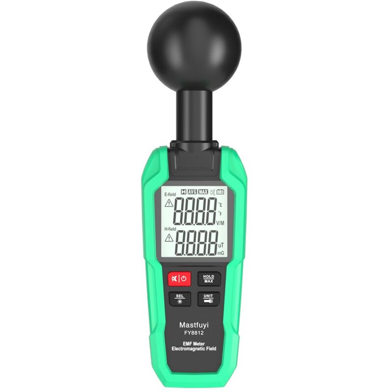 EMF Compteur Geiger DéTecteur de Rayonnement NucléAire DosimèTre de Rayonnement DéTecteur de Rayonnement à Onde éLectromagnéTique