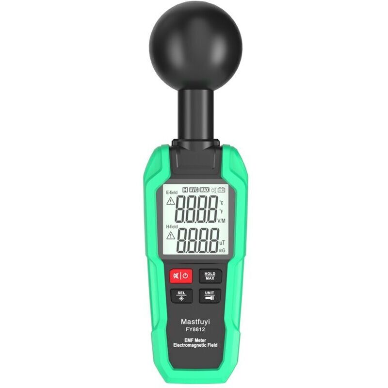 Emf Compteur Geiger DéTecteur de Rayonnement NucléAire DosimèTre de Rayonnement DéTecteur de Rayonnement à Onde éLectromagnéTique,de Debuns