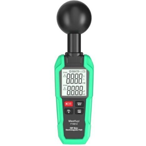 EMF Compteur Geiger DéTecteur de Rayonnement NucléAire DosimèTre de Rayonnement DéTecteur de Rayonnement à Onde éLectromagnéTique,de dyk.Trywise