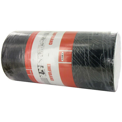 Emfi – Bande d'étanchéité autocollante à froid 30cm x 10m – Bitume modifié pour surfaces variées – Températures -20°C à +80°C