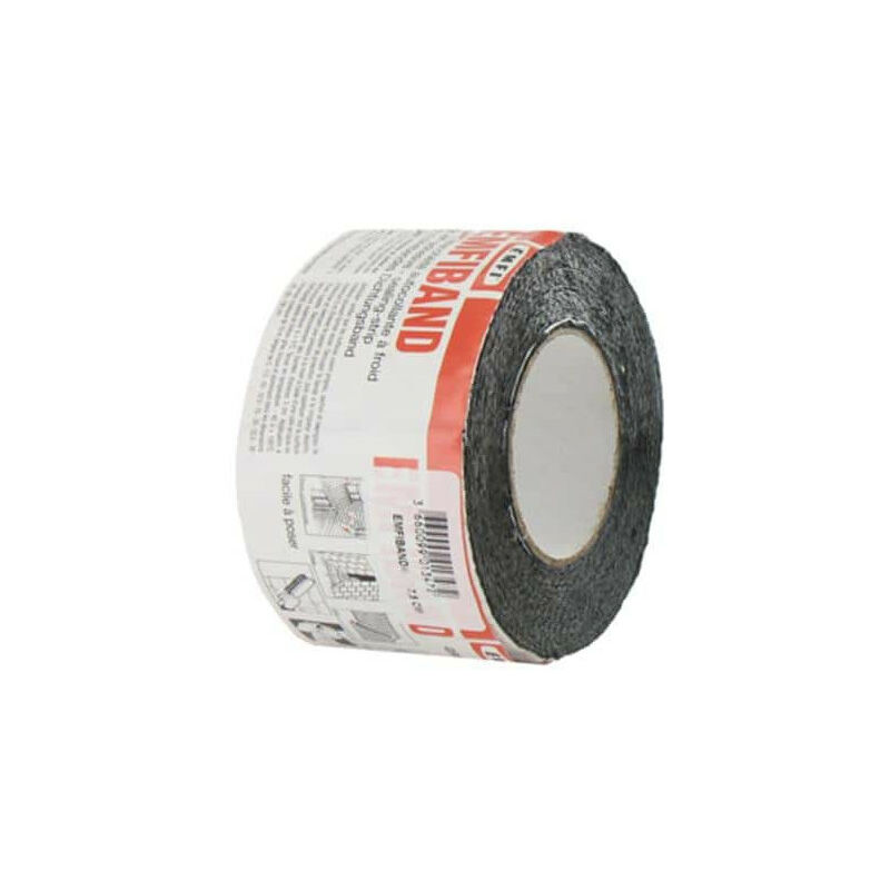 Cold self-adhesive sealing tape 10cm x 10m - Emfi