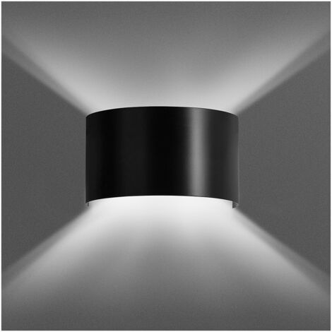 Emibig FOLD Applique murale affleurante noire 1x G9