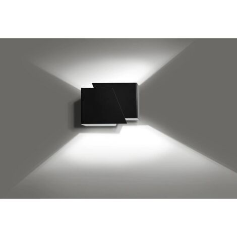 Emibig FROST Applique murale affleurante noire 1x G9