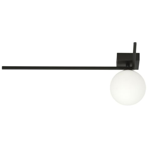 Emibig Imago lampada soffitto/parete 1xE14 nero opale