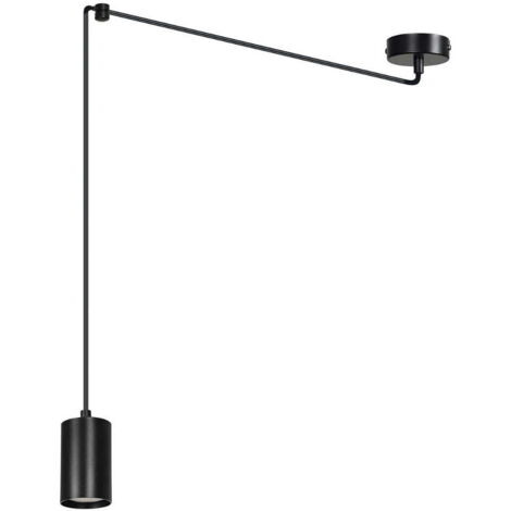 Emibig Traker lampada a sospensione nera GU10 1 luce