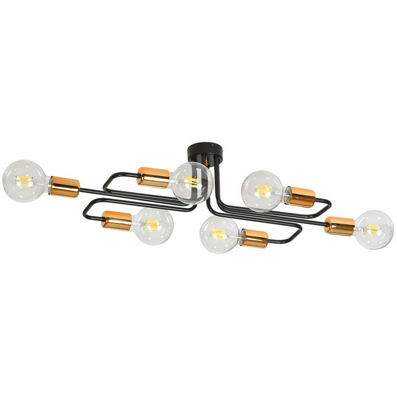 Emibig veken Plafoniera a sospensione a barra