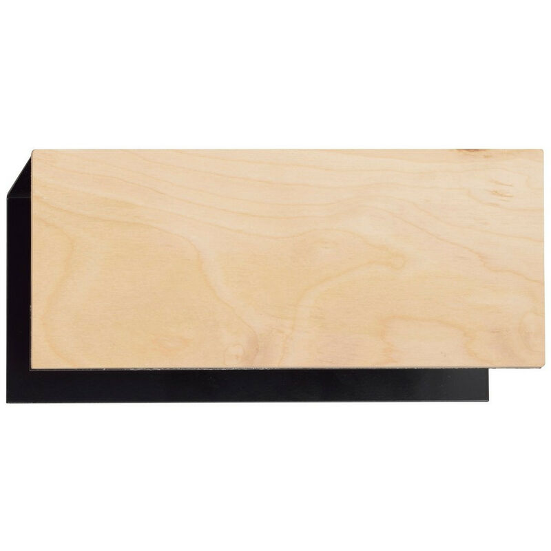 Emibig zaper Applique murale affleurante noire 1x E27