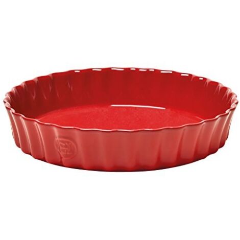 Emile Henry, EH796024, tortiera Alta in Ceramica, Ceramica, Grand Cru, 24 cm