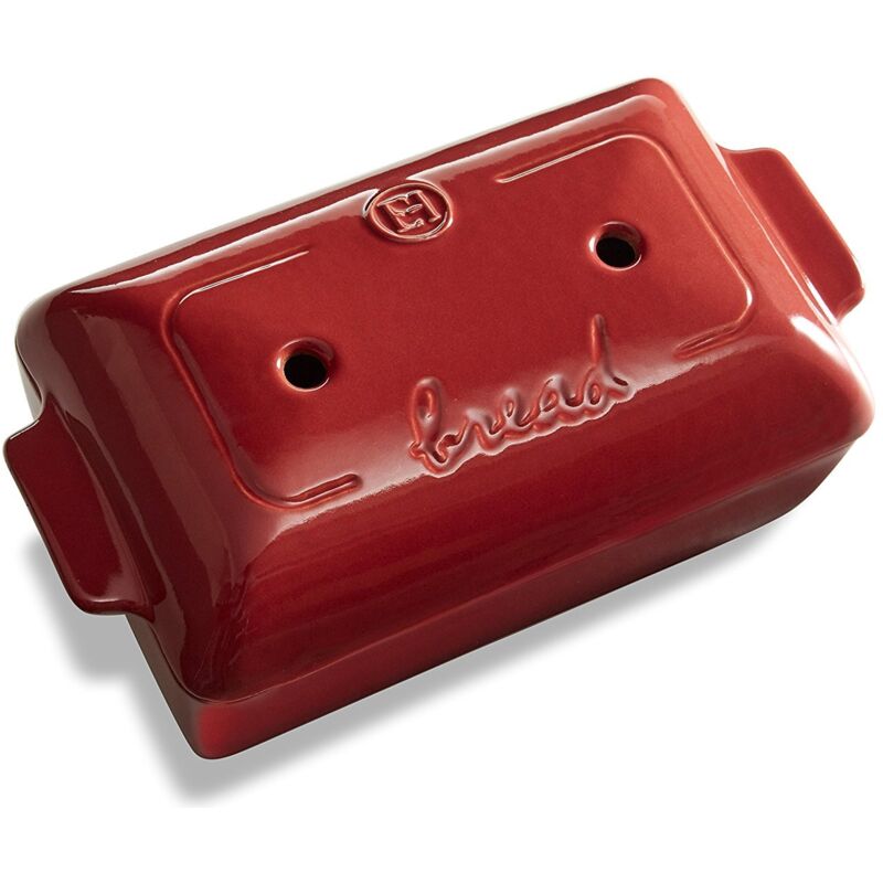 Emile Henry Brotbackform 2,2 l, rot