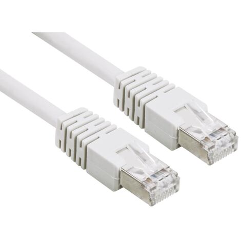 Eminent - Câble Patch Réseau U/utp Cat6 / 2 M / Blanc / M-m