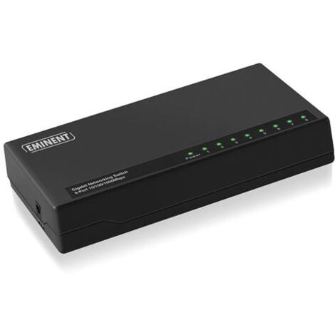 Eminent EM4442 switch Gigabit Ethernet (10/100/1000) Negro