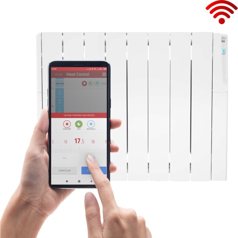 

Facula - Emisor Térmico Cerámico Serie Volcano Connect Wifi 1500w