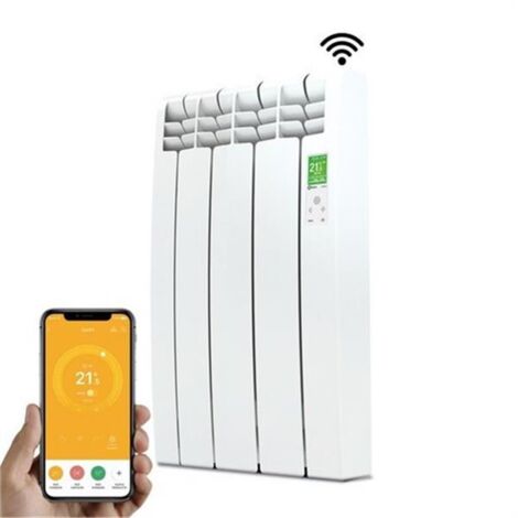 Emisor Térmico de Fluido Radiador Eléctrico WiFi ROINTE Serie D 330W Blanco