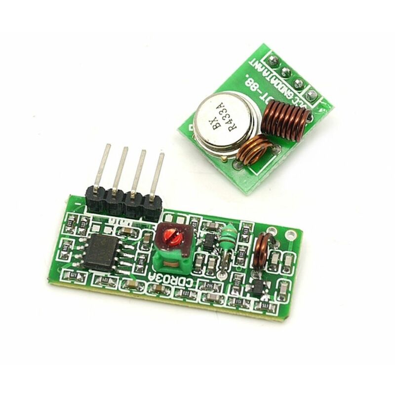 

Emisor y Receptor RF 433Mhz