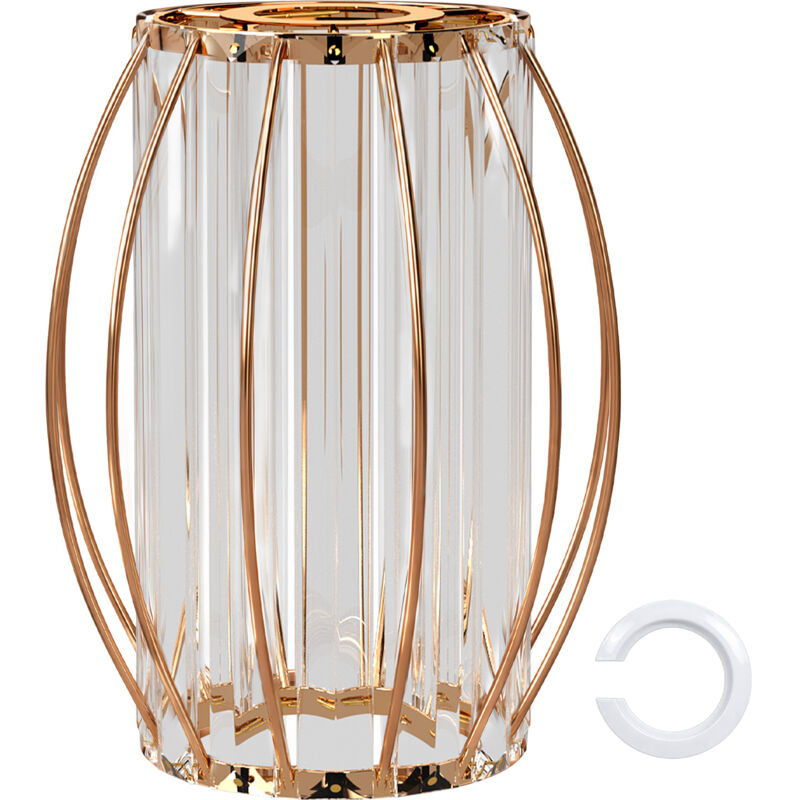 Emitto Crystal Ceiling Light Shade Pendant Lamp Shade Table Floor Lamps Gold